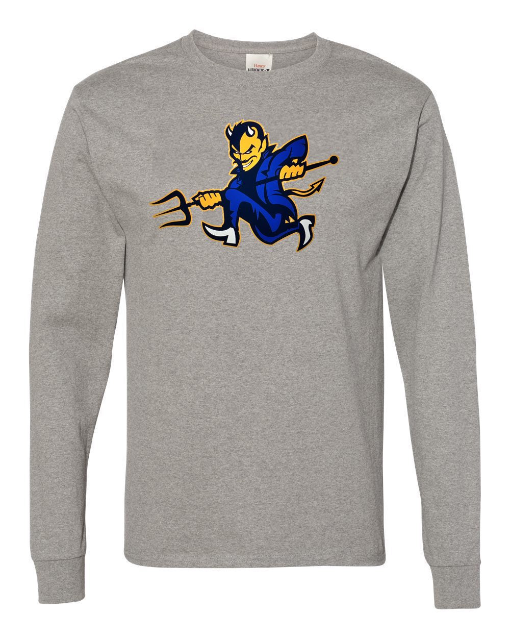 Grey Long Sleeve Tee MTL