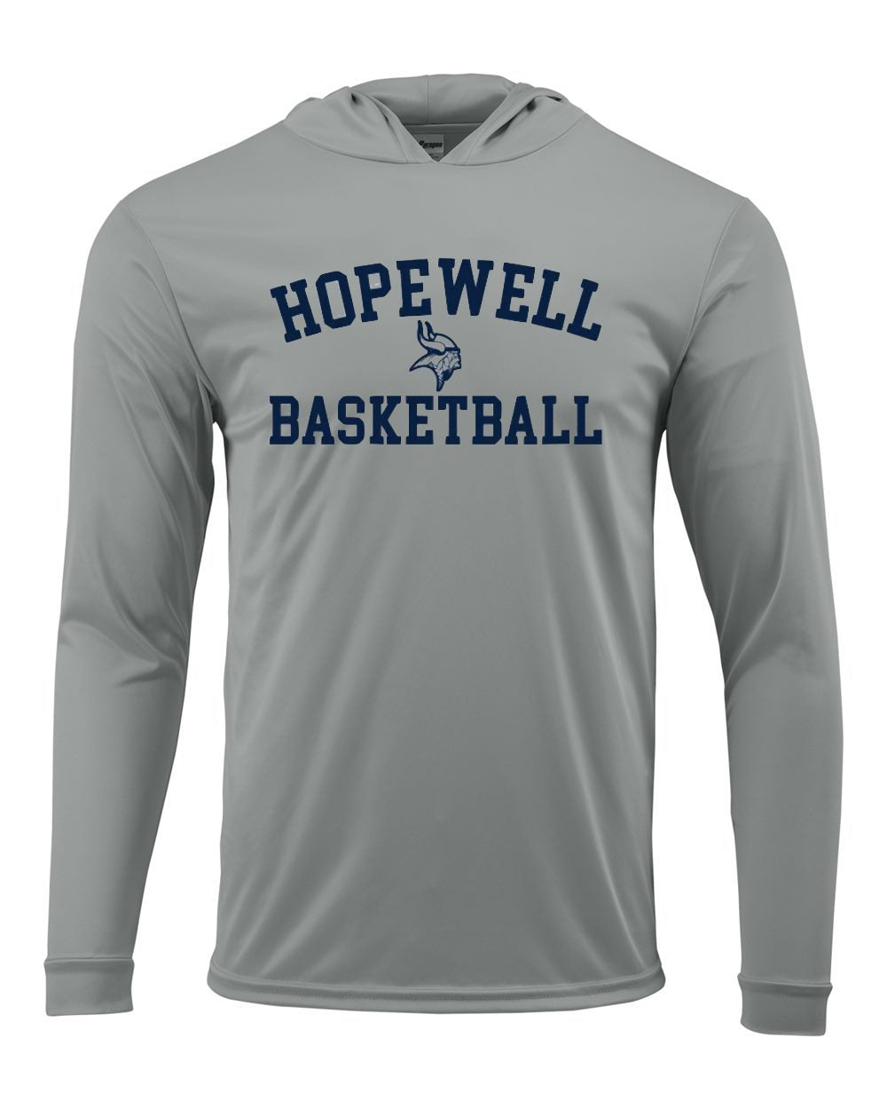 Hopewell Long Sleeve Performance Tee Grey (Old School)