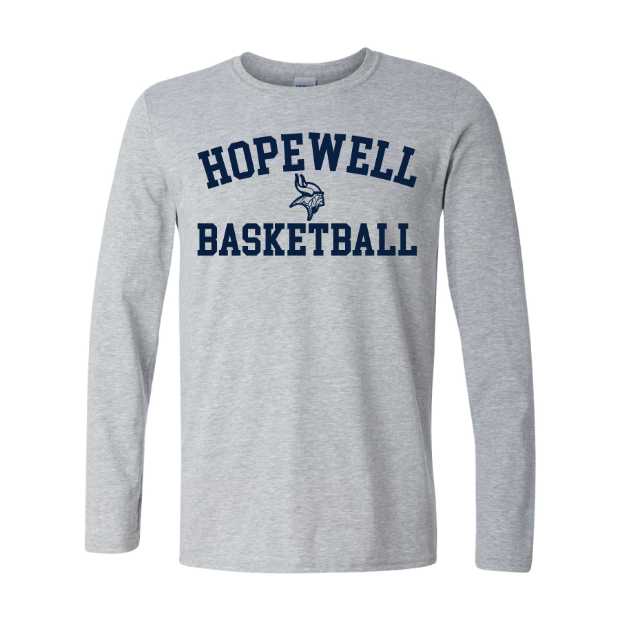 Hopewell Booster Long Sleeve Tee Grey (Old School)