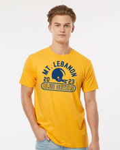 Gold Premium Tee MTL "Football OLD School" (Mt Lebanon Football)