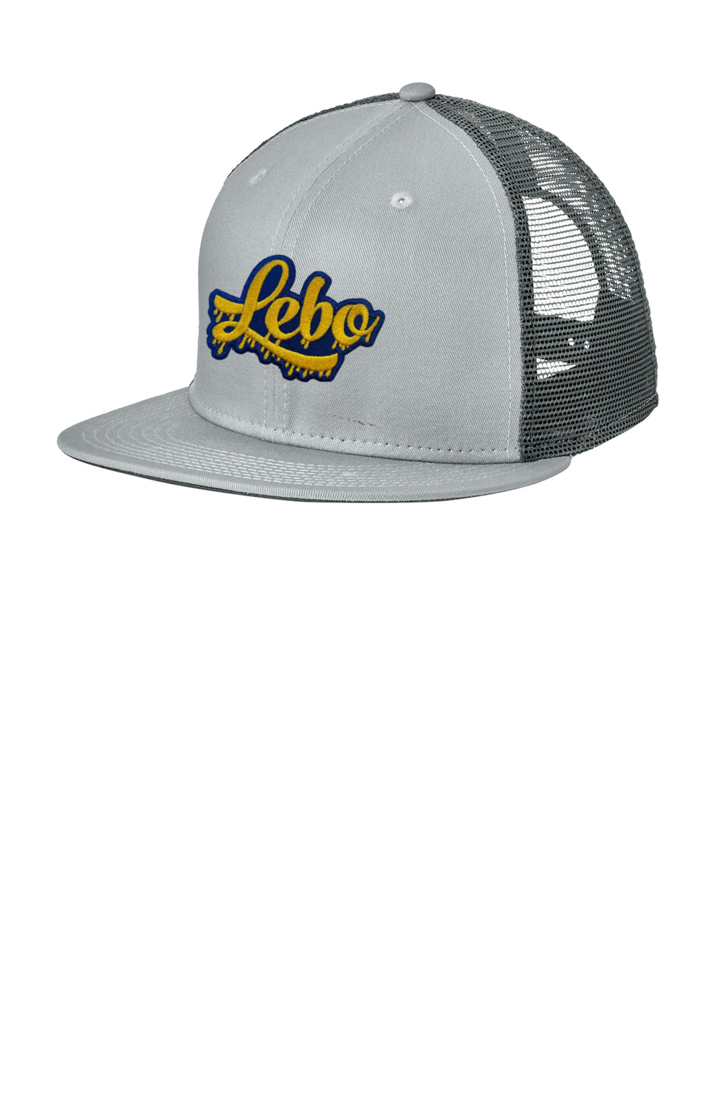 Grey 2-Tone Mesh Trucker DRIP Lebo Hat (Mellon Spirit Shop)