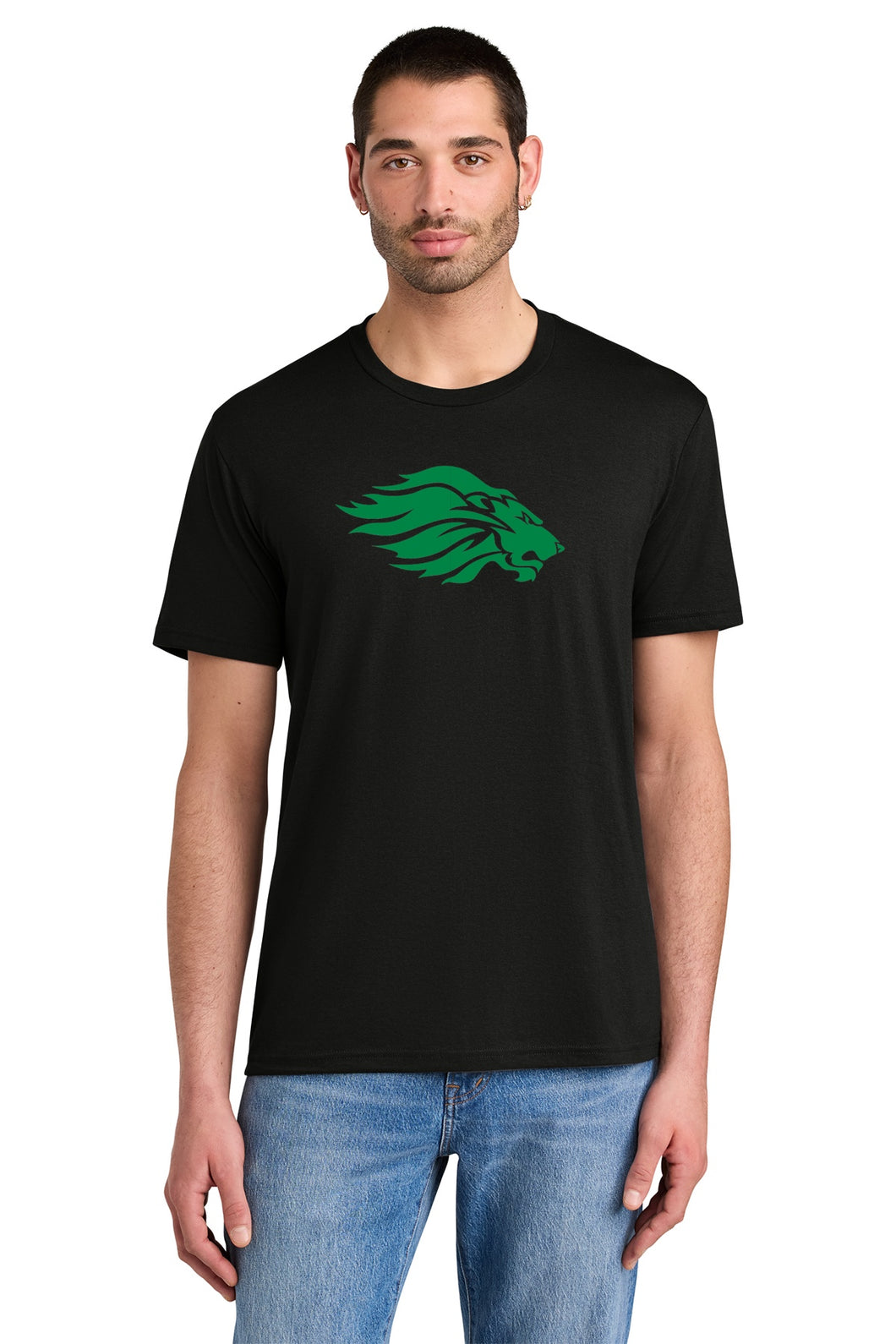 SFTYFA Big Lion Logo Premium Black Tee