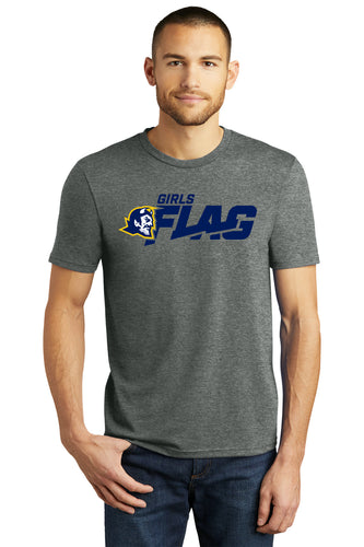 MTL Flag Football Triblend Premium Unisex Tee (Grey)