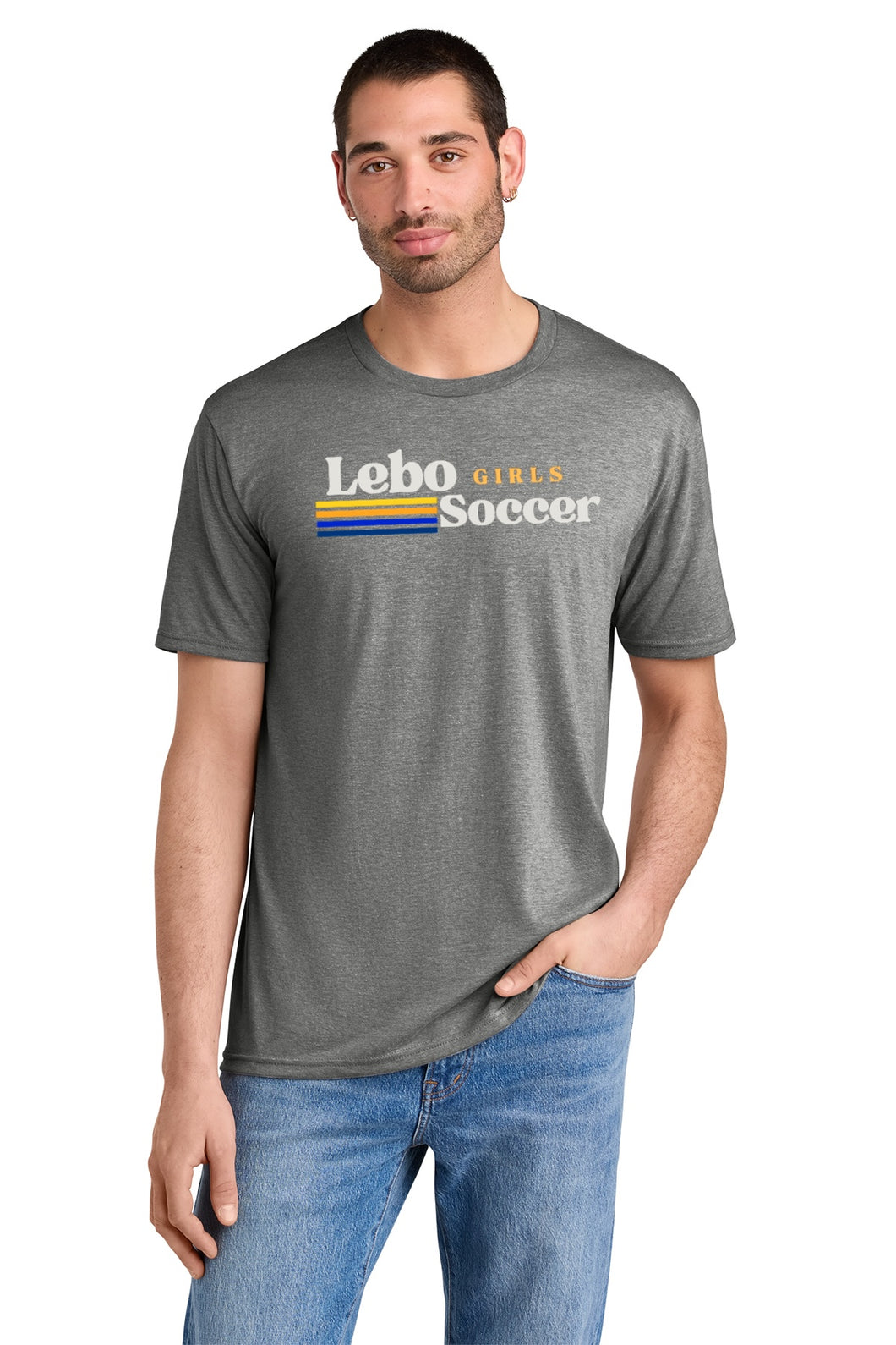 Lebo Soccer Gold Premium Tee Girls Soccer Nation