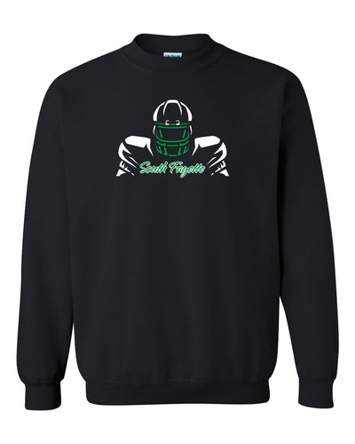 SFTYFA South Fayette PLAYER LOGO Crew Sweatshirt (Black)