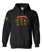 2025 Juneteenth Jubilee Fundraiser Hoodie Sweatshirt (Black)