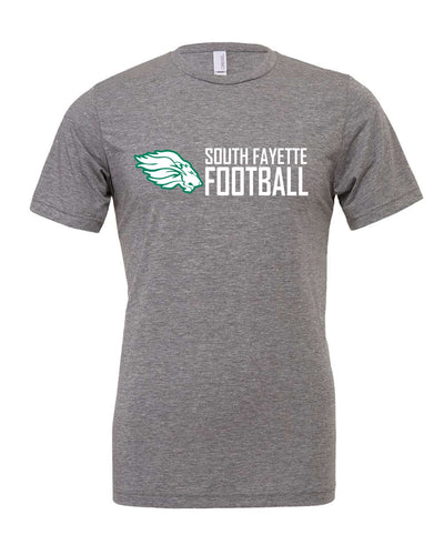 SFTYFA Collegiate Logo Premium Grey Tee