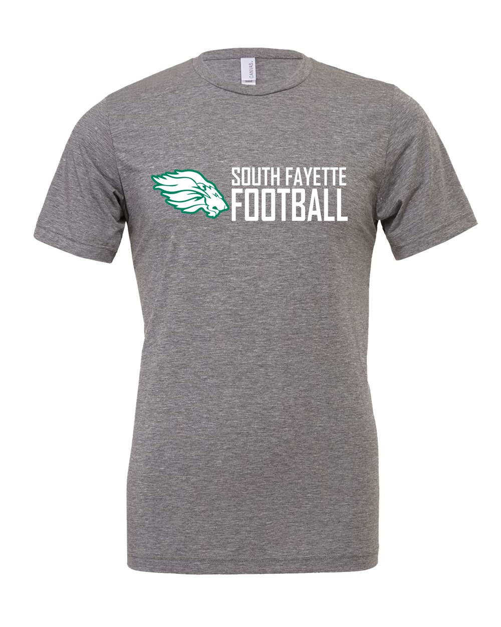 SFTYFA Collegiate Logo Premium Grey Tee