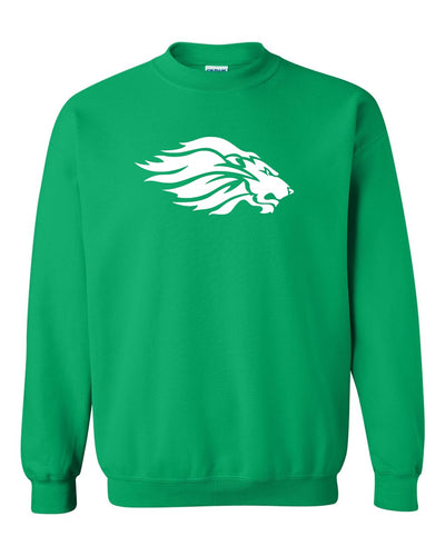 SFTYFA South Fayette Lion Head Crew Sweatshirt (GREEN)