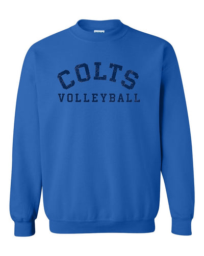 CV Volleyball Royal Crew Sweatshirt Vintage Colts