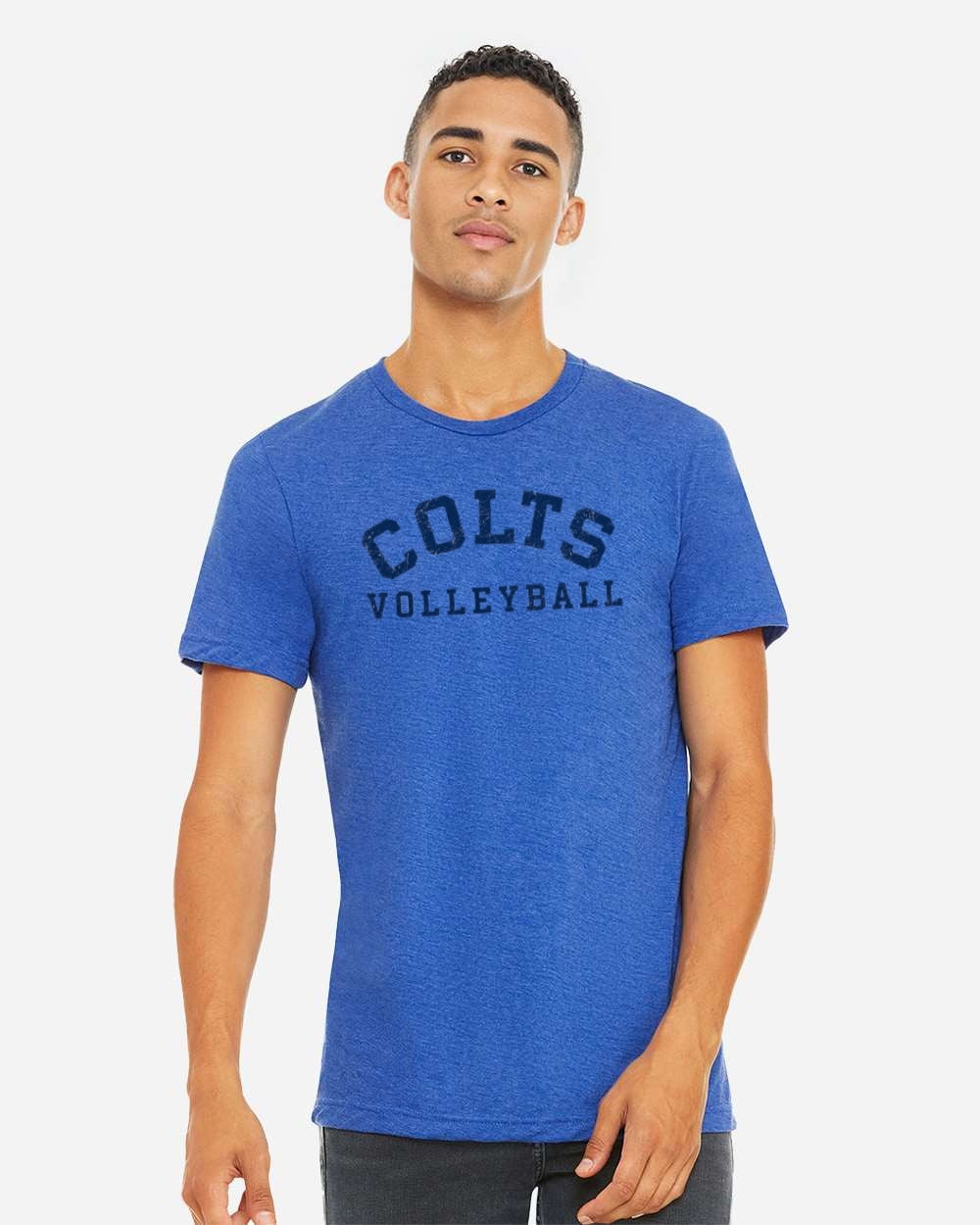 CV Volleyball Premium Royal Tee Vintage Colts
