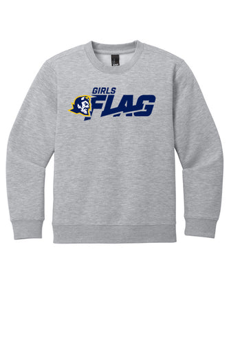 MTL Flag Football Crew Sweatshirt (Grey)