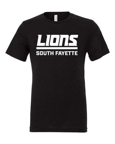 SFTYFA Lions SF Logo Black Premium Tee