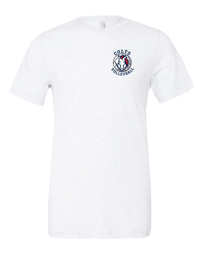 CV Volleyball Premium White Tee Colts Head