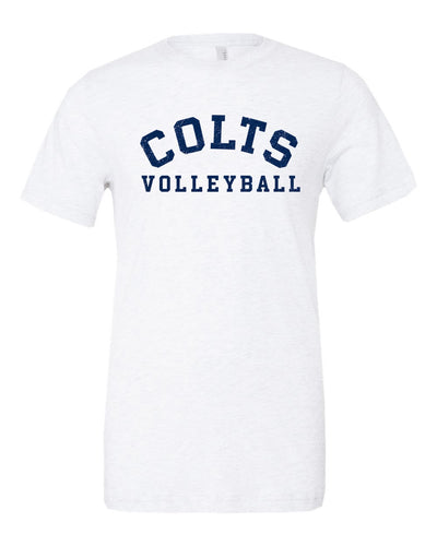 CV Volleyball Premium White Tee Vintage Colts