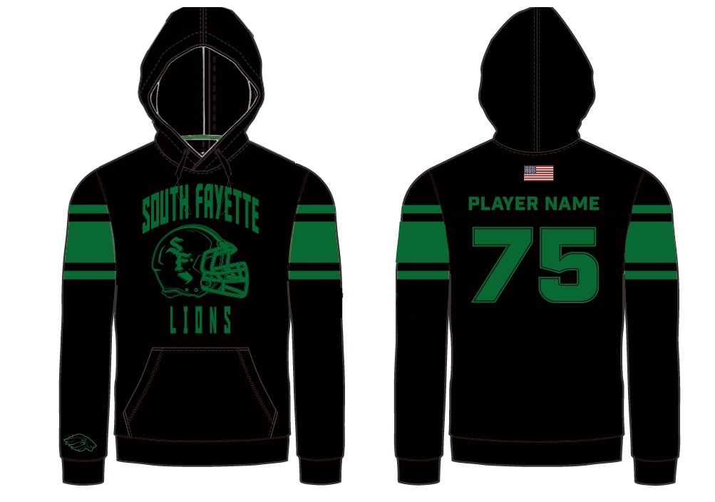 SFTYFA South Fayette Football Fan & Player Premium Hoodie Fundraiser