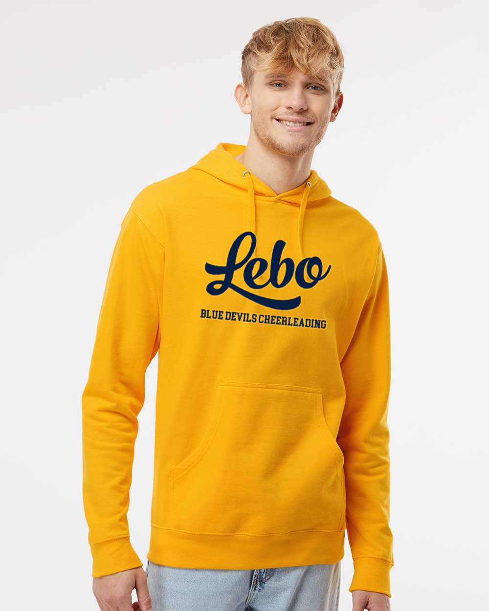 Gold LEBO CHEER Hoodie