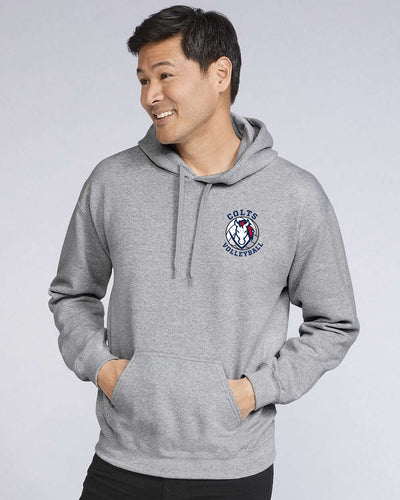CV Volleyball Grey Hoodie 2026 Colt Head