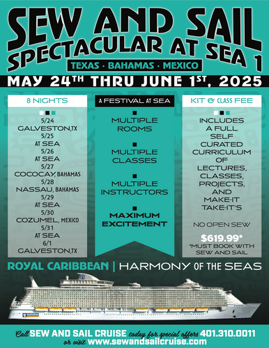 Sew & Sail Kit/Class Fee SS17 Spectacular