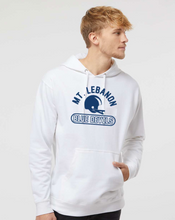 White Hoodie Sweatshirt MTL "Football OLD School" (Mt Lebanon Football)