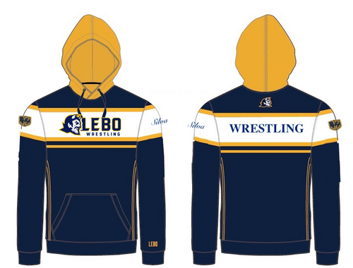 LEBO Wrestling Premium Hoodie (Add Name on Sleeve)