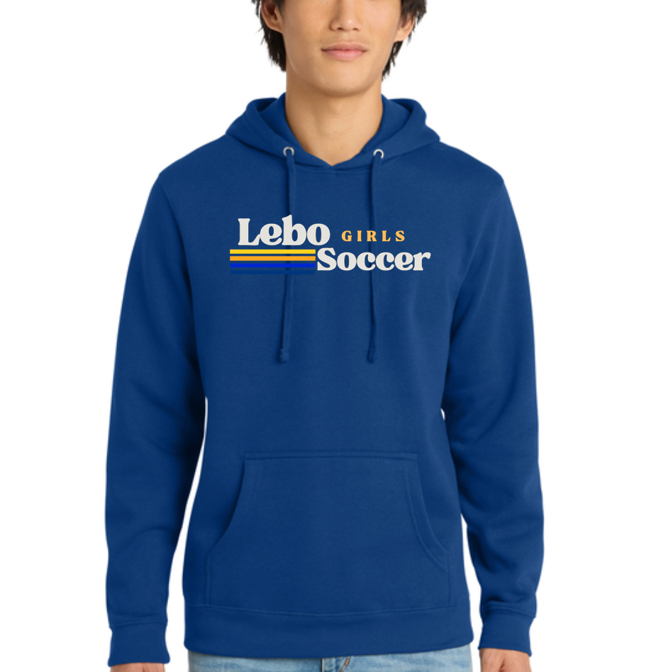 Lebo Soccer Royal Hoodie Girls Soccer Nation