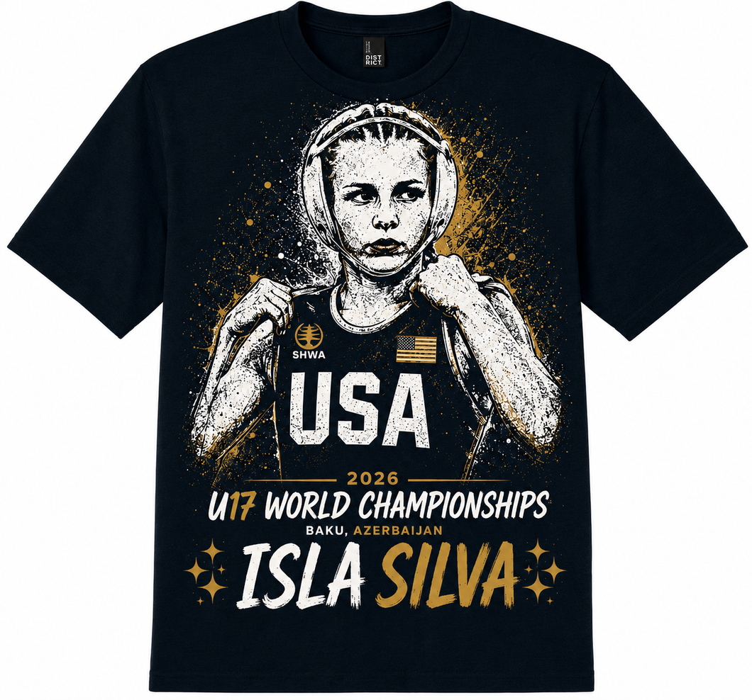 Isla Silva World Team Fundraiser Shirt~Go USA