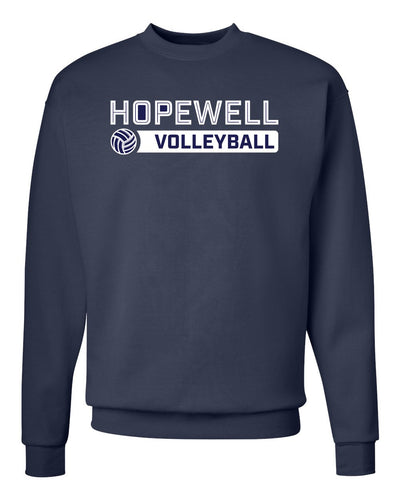 Hopewell Crew Sweatshirt Navy Volleyball