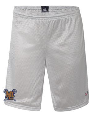 Lebo Lax Grey Champion Pocket Shorts