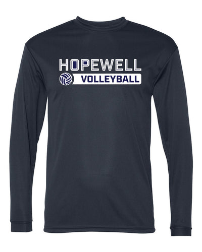 Hopewell Performance Long Sleeve Navy Volleyball