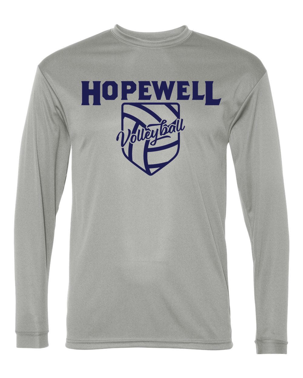 Hopewell Performance Long Sleeve Grey Volleyball