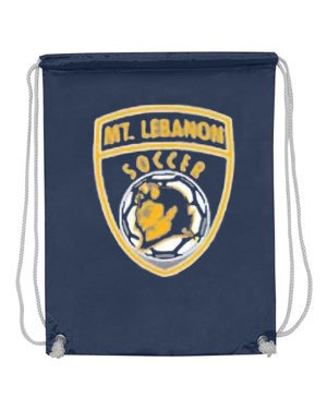 Lebo Soccer Drawstring Bag