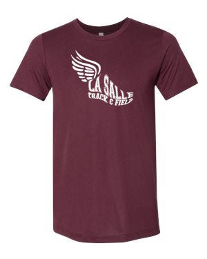 Maroon LSA Track Premium Tee #2