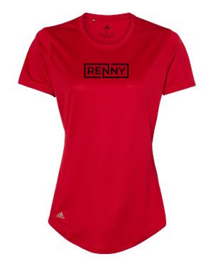 Women's Adidas Renaissance Performance Shirt (Red)