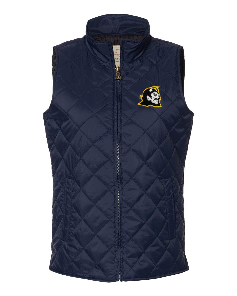 Women's Adult MTL Quilted Vest (Football)