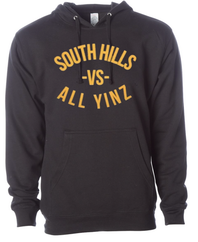 VS Yinz Black Hoodie