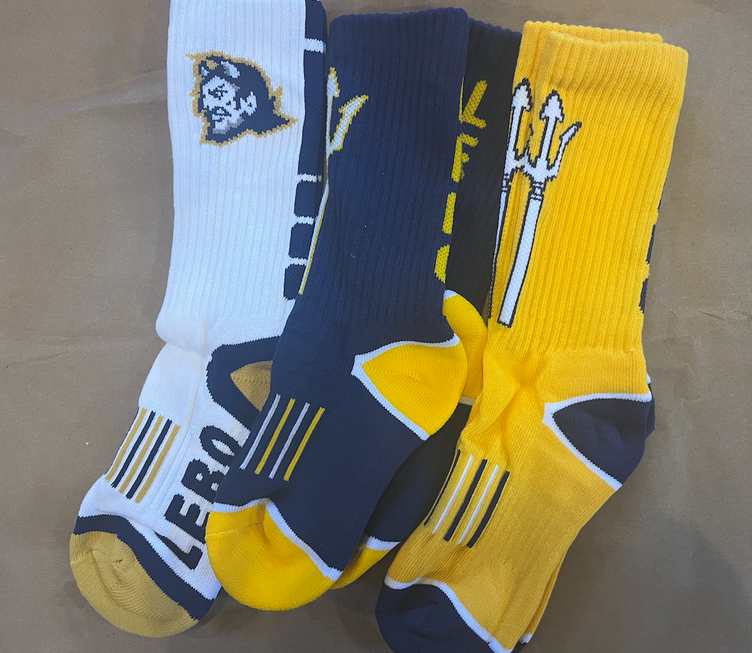 Variety 3-Pack Lebo Socks (Football)